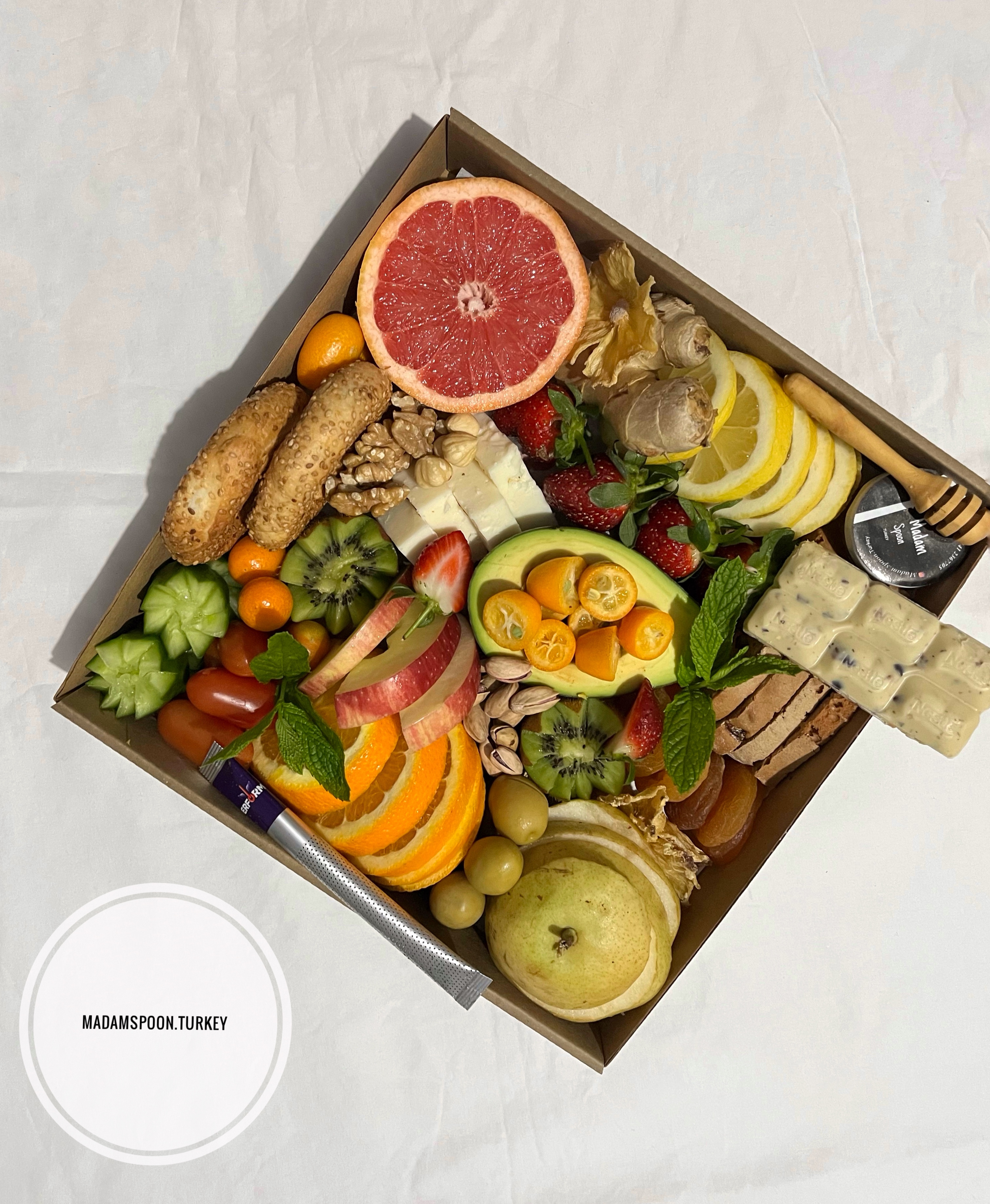 25*25 cm geçmiş olsun kutu