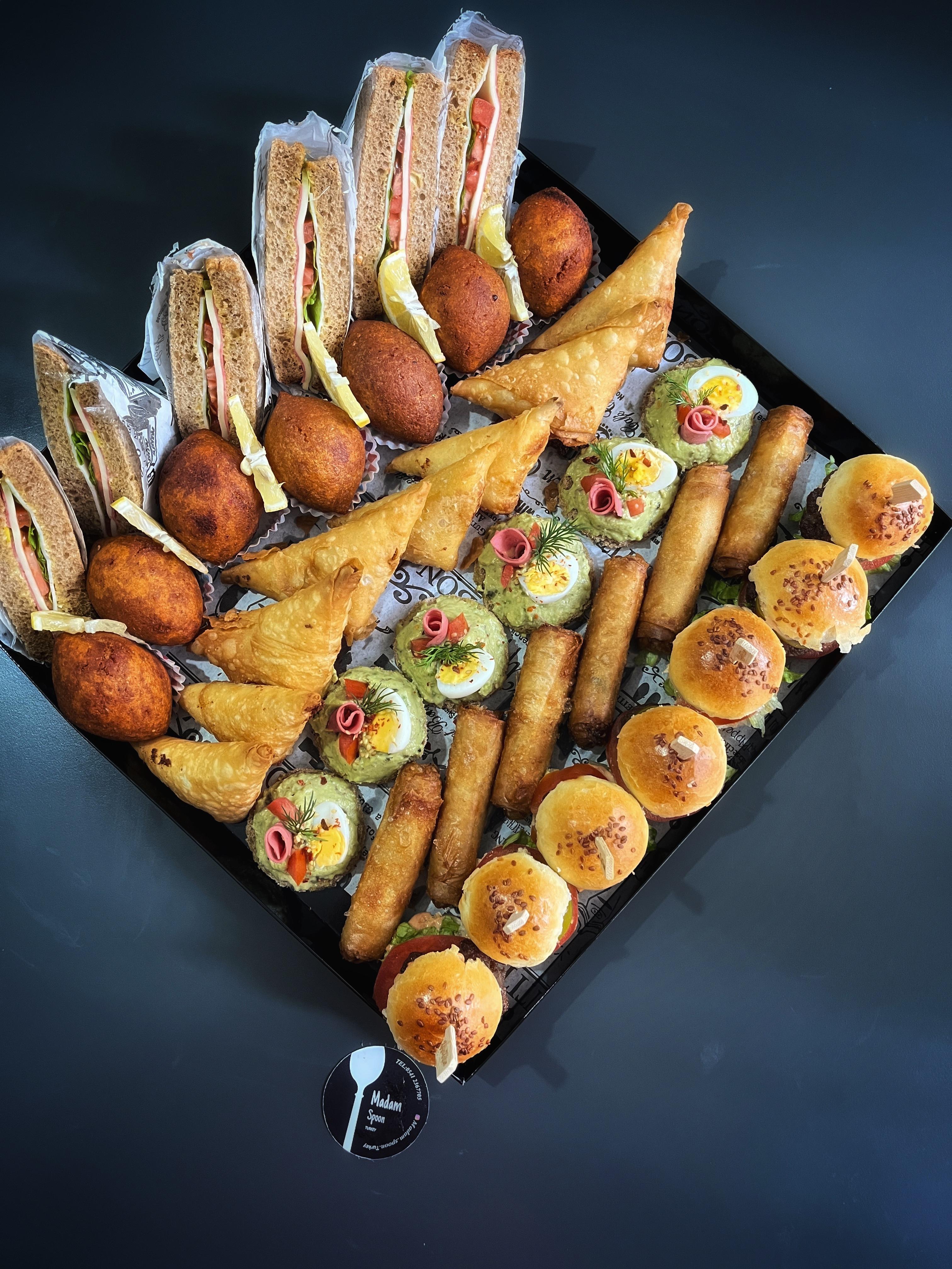 6 -7kişilik tuzlu atıştırmalık kutu