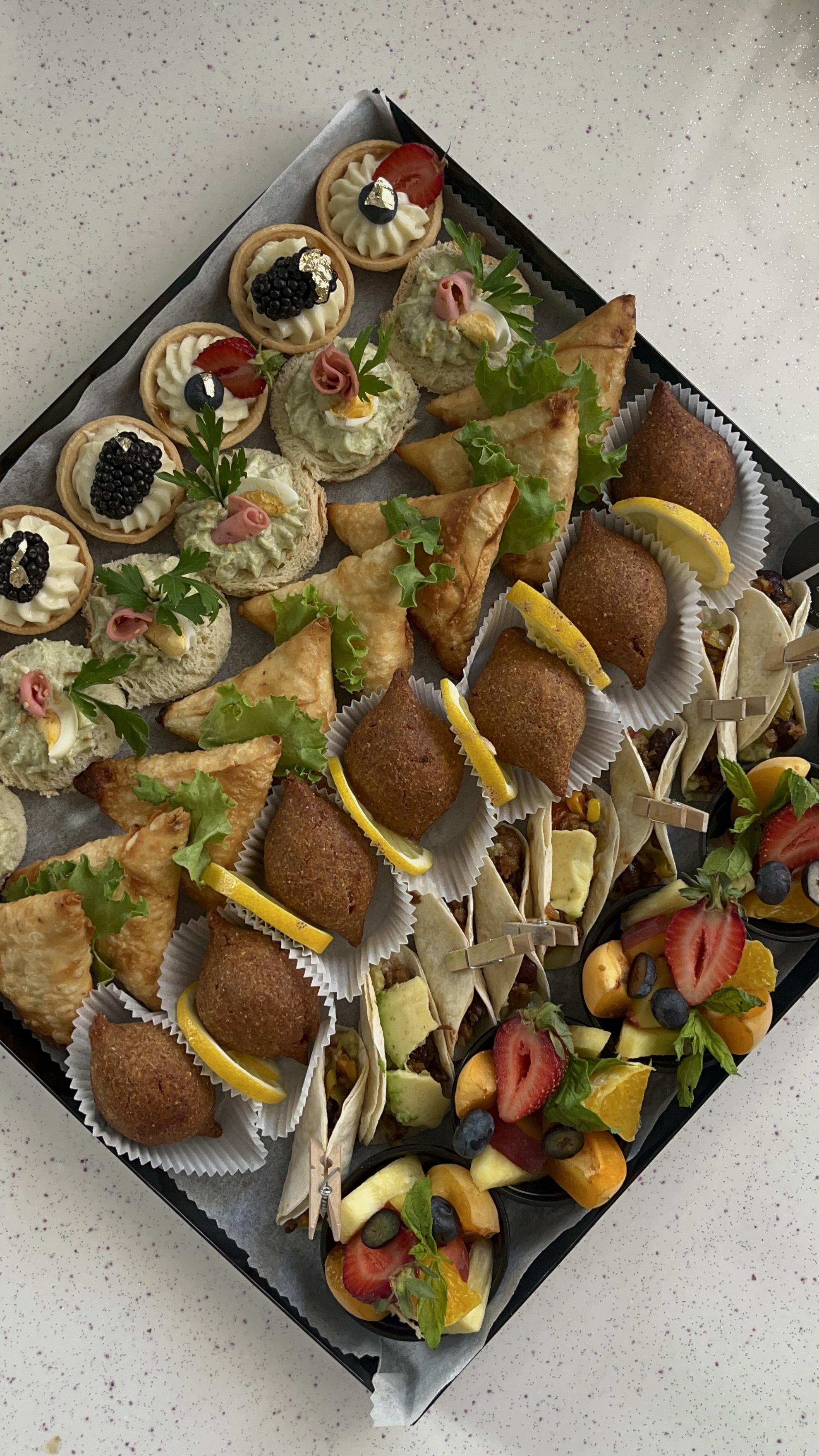 35cm 7 kişilik Miks kutu